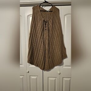Poncho sweater